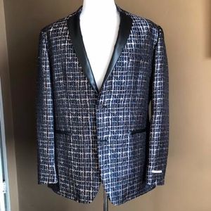 *SOLD!* NWT! INC Gold/Navy/Black Party Blazer!